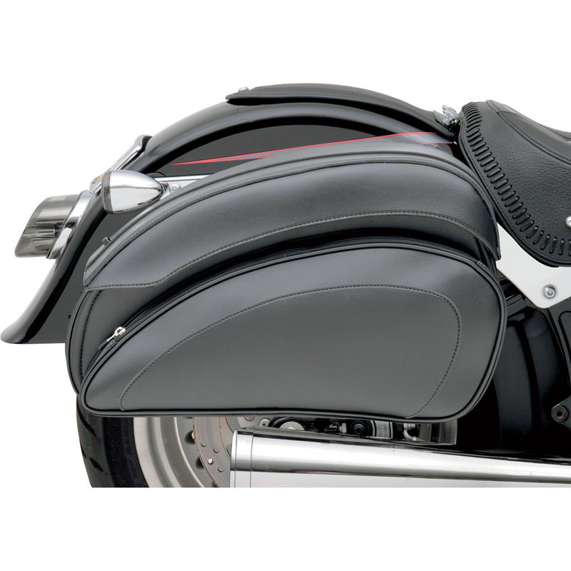 SADDLEMEN 3501-0718 EX000556 Cruis'n Deluxe Saddlebags with Mounting Hardware