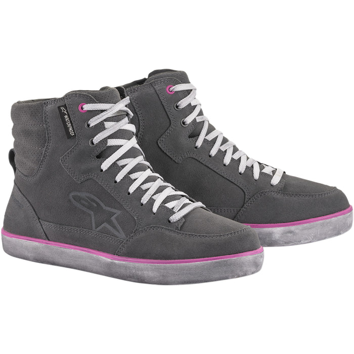 ALPINESTARS 3405-2423 254222090955 J-6 Waterproof Women's Shoes gray/pink - us 5