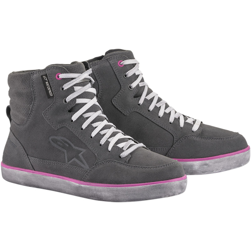 ALPINESTARS 3405-2428 254222090957.5 J-6 Waterproof Women's Shoes gray/pink - us 7.5