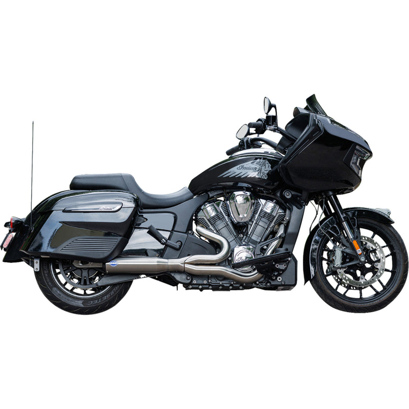 S&S Cycle Qualifier 2-Into-1 Exhaust System - 550-1082 For Indian Challenger 2020-2023