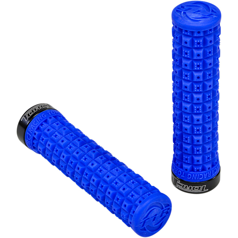 TORC1 0630-2483 2750-0302 Defy Lock On Grips Grips - Defy - Lock-On - Blue/Black