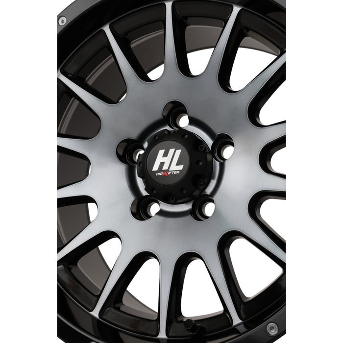 HIGH LIFTER 0230-1537 15HL25-1655 HL25 Wheel Wheel - HL25 - Front/Rear - Dark Tint Gray - 15x7 - 5/4.5 - 4+3 (+10 mm)
