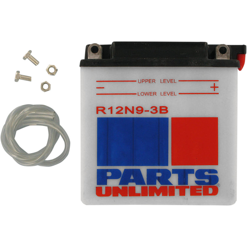 Parts Unlimited Battery - R12N9-3B Honda CMX250C Rebel / CMX250CD Rebel Ltd 1985-1987