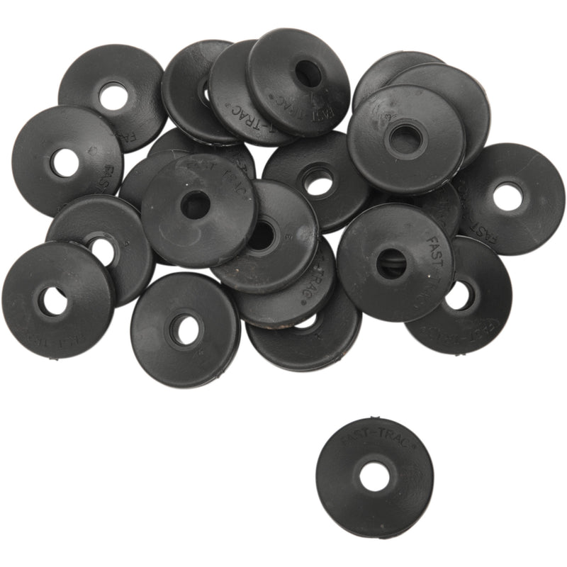 FAST-TRAC 208RX-24 208RX-24 Air Lite™ Backer Plates Backer Plates - Black - Round - 24 Pack