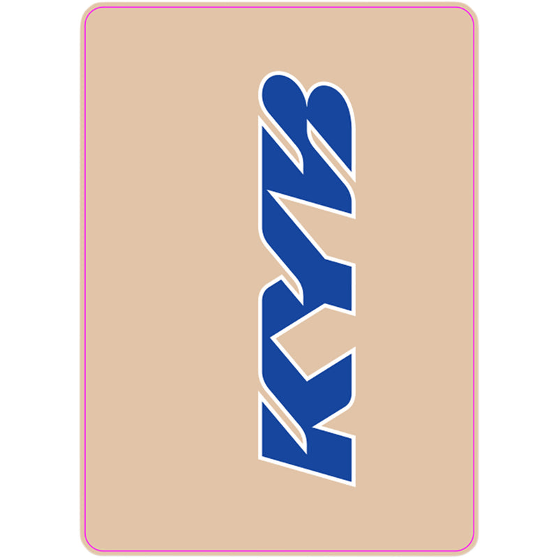 D'COR VISUALS 4320-2298 40-80-113 Upper Fork Decal kyb - blue