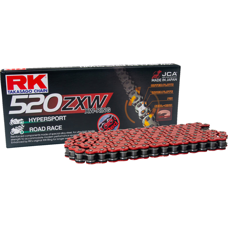 RK 1223-1903 RR520ZXW-170 520 ZXW Drive Chain 520 ZXW - Drive Chain - 170 Links - Red