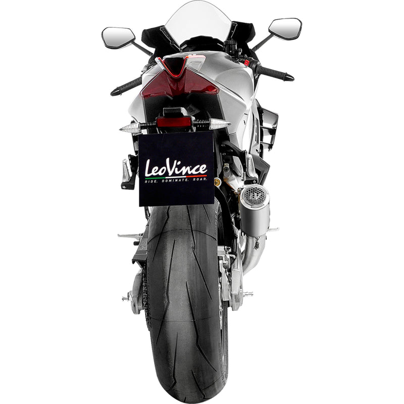 LEOVINCE 1811-4842 15401STU LV Corsa S Slip-On Muffler titanium - aprilia rsv4 tuono v4