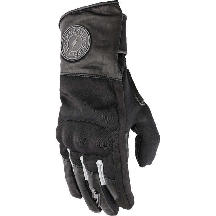 THRASHIN SUPPLY CO. 3301-4705 TWG--00-09 Mission Waterproof Gloves - Black - Medium