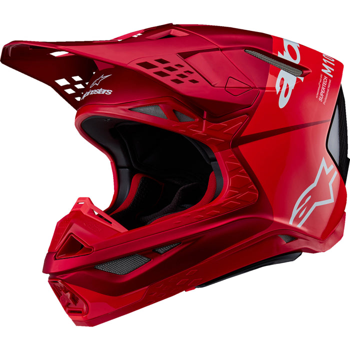 ALPINESTARS Supertech M10 Flood MIPS® Helmet - Red Fluo/Red