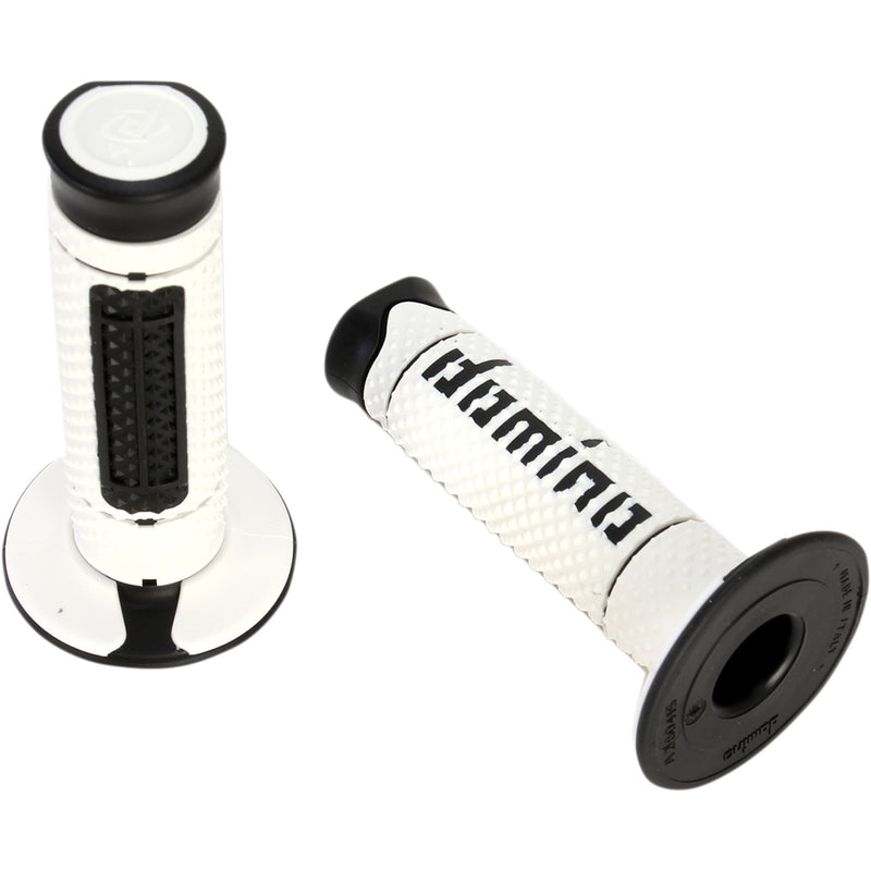 DOMINO 0630-1565 A26041C4046A7-0 Diamonte Grips Grips - Diamonte - Dual Compound - White/Black