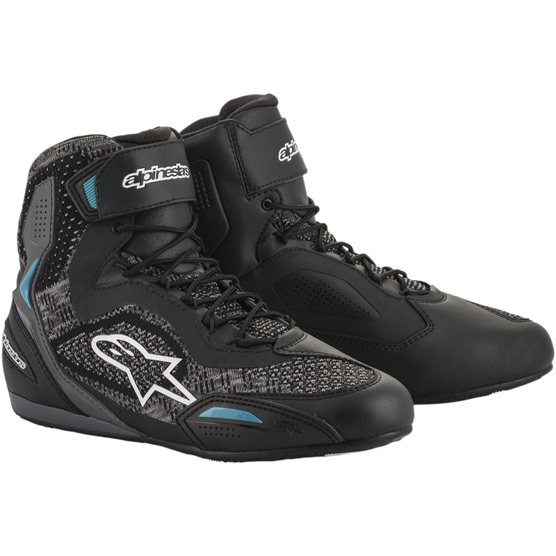 ALPINESTARS 3405-2499 251052011707.5 Stella Faster-3 Rideknit Shoes black/teal - us 7.5