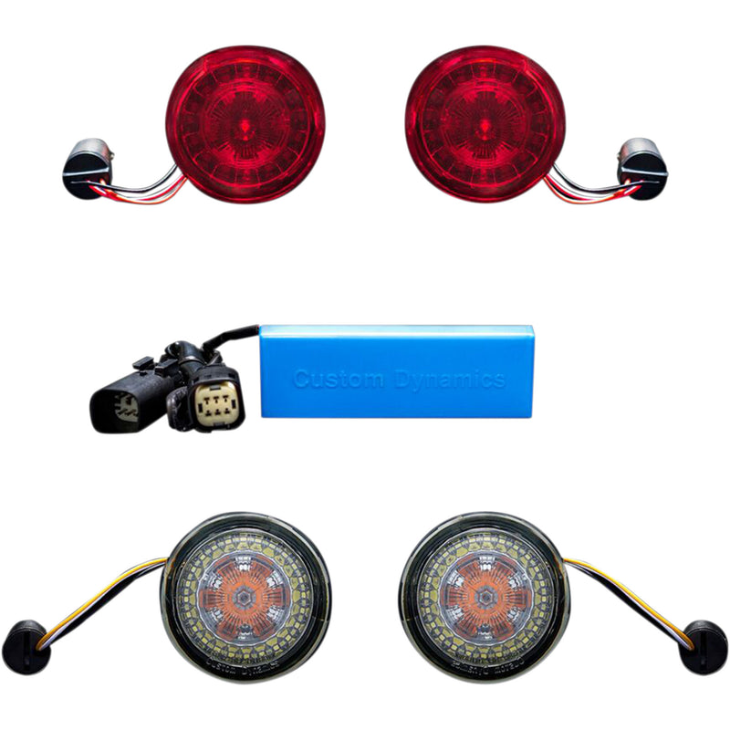 Custom Dynamics ProBEAM® Turn Signal Assembly - PB-SS-KIT1 For Harley Touring 2010-2013