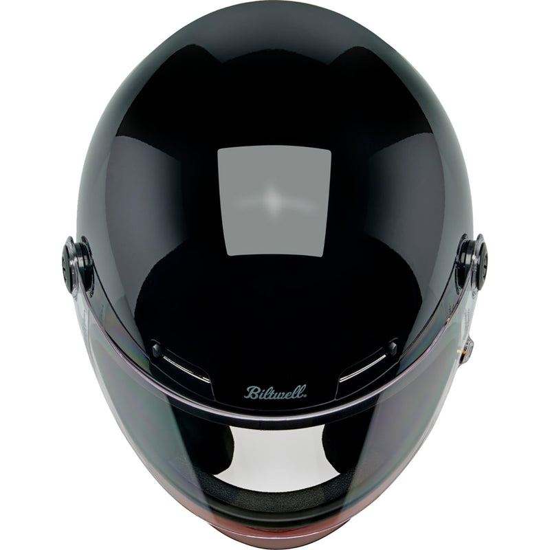 BILTWELL Gringo SV Intersection Helmet - Black/Orange/Gray