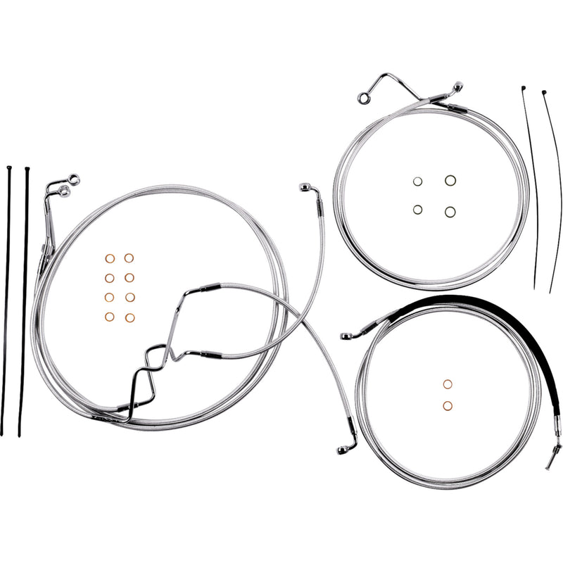 Magnum Shielding Cable Kit - 387928 For Harley Road King 2017-2020
