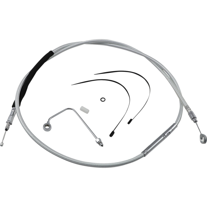 Magnum Shielding High-Efficiency Braided Sterling Chromite II® Clutch Cable /16" - 322820 For Harley Motorcycles 2006-2024
