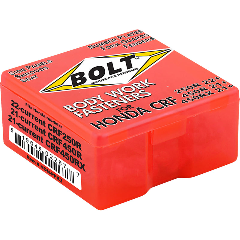 Bolt Body Work Fastener - HON-PFK3 Honda CRF450R / CRF450RX / CRF250R 2021-2026