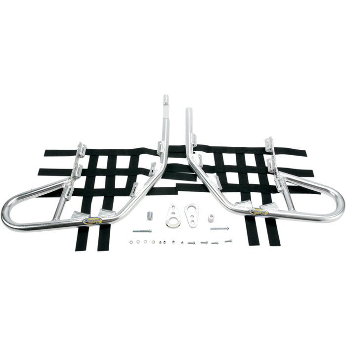 MOTORSPORT PRODUCTS 0530-0388 81-2101 EZ-Fit Nerf Bar Kit Nerf Bars - Silver
