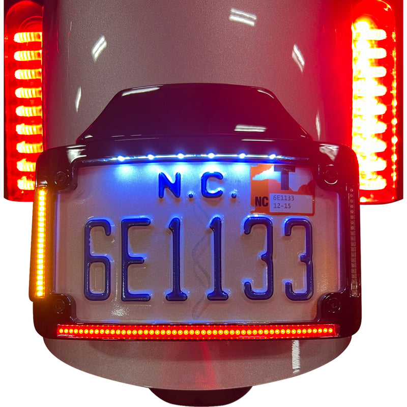 Custom Dynamics License Plate Holder - TF05-23-B For Harley Touring 2023-2026