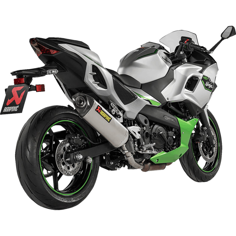 Akrapovic Slip-On Line Muffler - S-K4SO9-HRT Kawasaki Hybrid / Ninja 7 Hybrid 2024