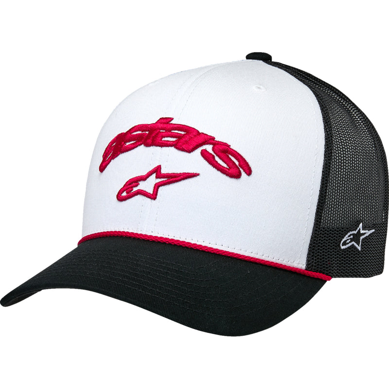 ALPINESTARS 2501-4451 1235-81460-2010-OS Agree Trucker Hat white/black