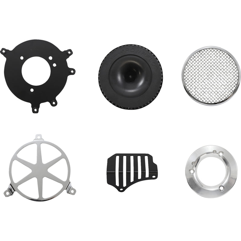 Cobra Cobra Spoke Air Cleaner - 606-0104-04-SB For Harley Softail 2018-2022