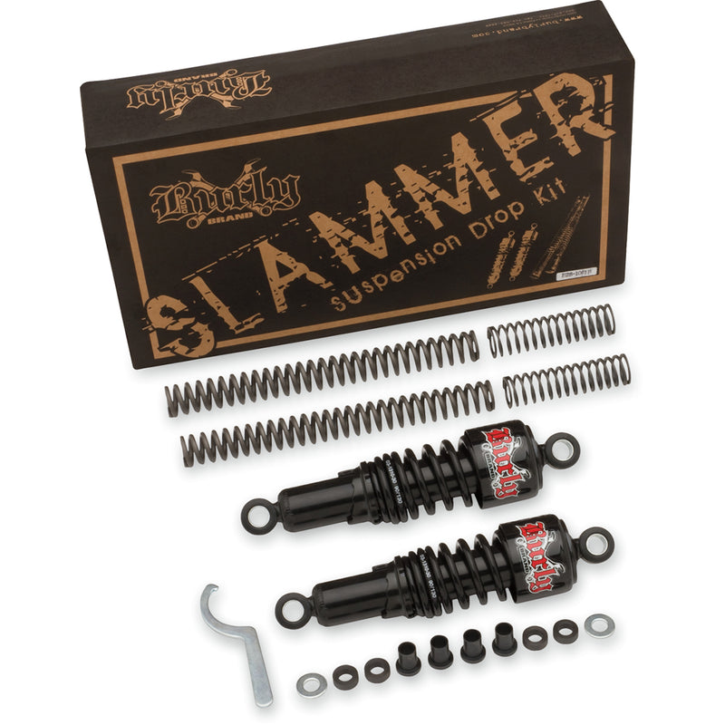Burly Brand Slammer Lowering Kit - B28-1003 For Harley Dyna 2006-2017