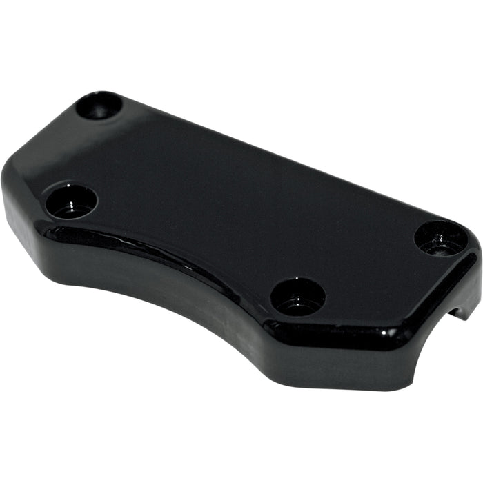 DRAG SPECIALTIES Buffalo Handlebar Clamp - Smooth Black