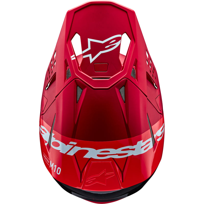 ALPINESTARS Supertech M10 Flood MIPS® Helmet - Red Fluo/Red