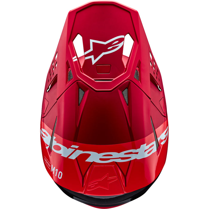ALPINESTARS Supertech M10 Flood MIPS® Helmet - Red Fluo/Red