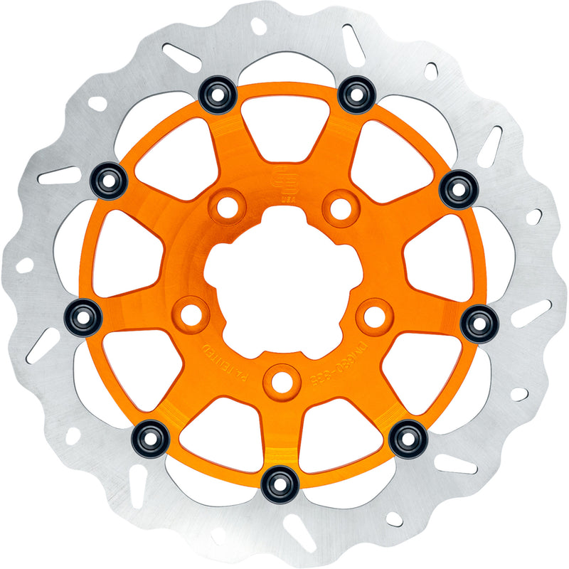 Gbrakes Wave® Brake Rotor - GBDU037 For Harley Motorcycles 2000-2026