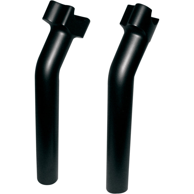 WILD 1 0602-0390 WO530B Chubby® Billet Risers - Pullback - 9-1/2" - Black