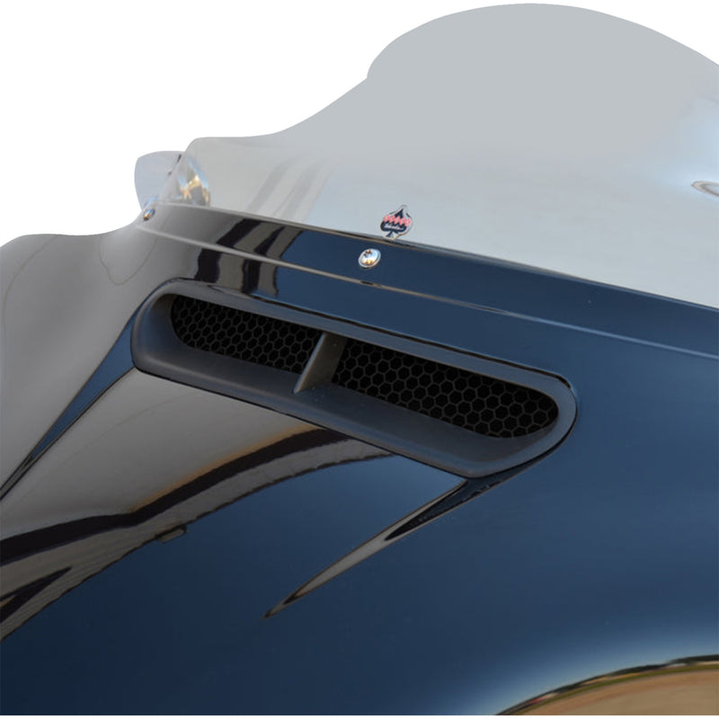 Klock Werks Vent Screen - KWS-01-0003-B For Harley Touring 2014-2025