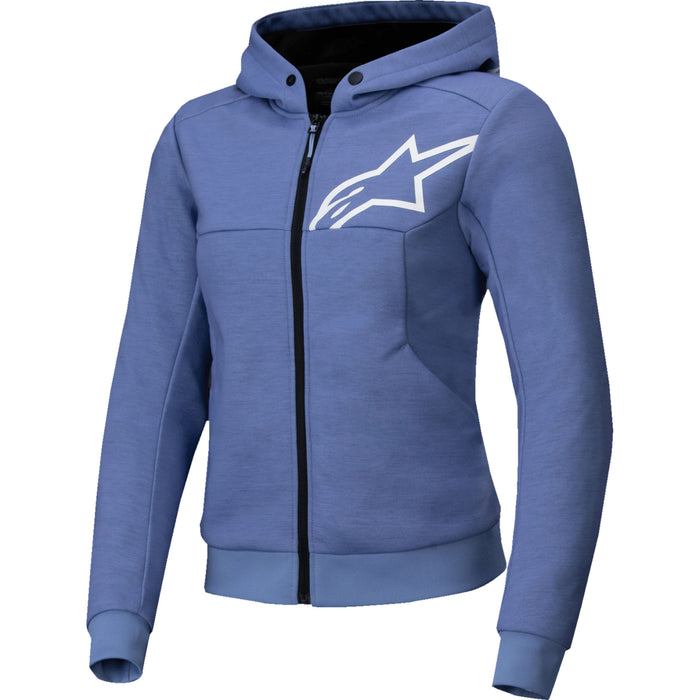 ALPINESTARS Stella Chrome v2 Sport Hoodie Blue - Violet/White