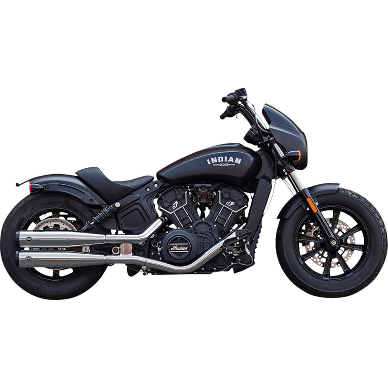 S&s Cycle Grand National Muffler - 4110-156-R For Indian Scout 2019-2023