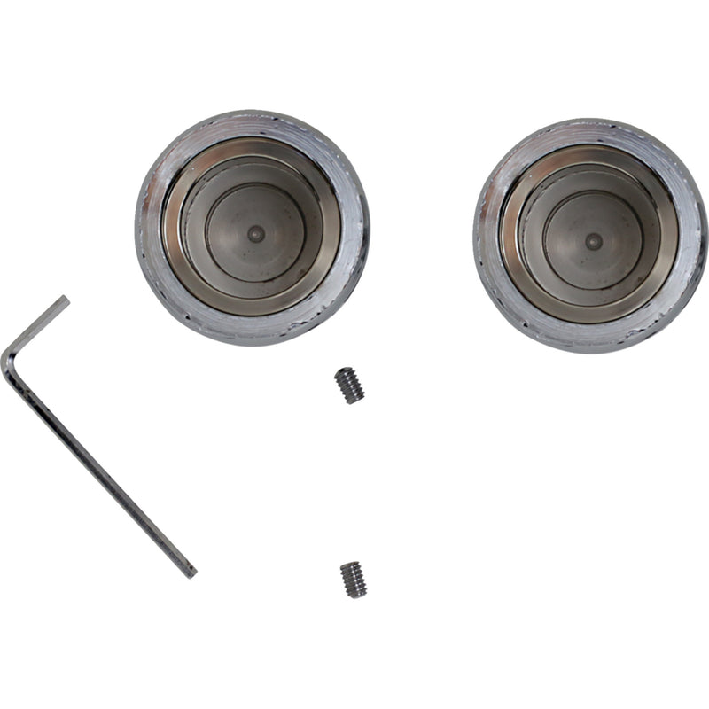 Drag Specialties Axle Cap - 0309-0217 For Harley Dyna 2004-2007