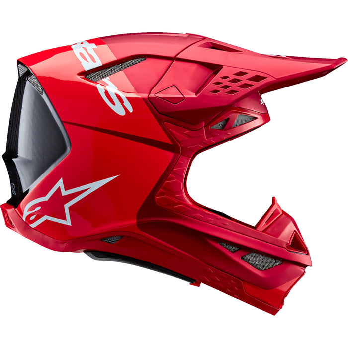 ALPINESTARS Supertech M10 Flood MIPS® Helmet - Red Fluo/Red