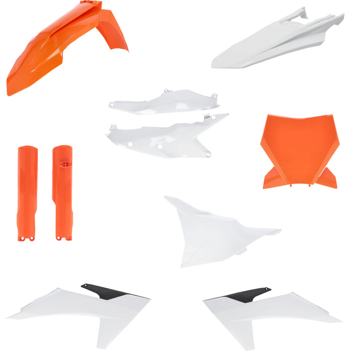 ACERBIS 1403-4429 2986510275 Replacement Plastic Kit Full Replacement Body Kit - '24 OEM Orange/White/Black - KTM '23-'25