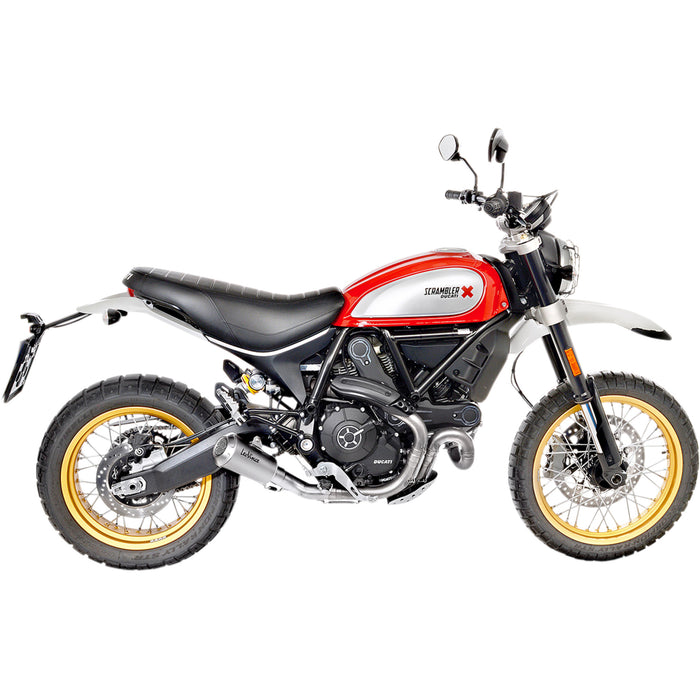 LEOVINCE 1811-3448 15202U LV-10 Slip-On Muffler LV-10 Muffler - Scrambler Desert Sled