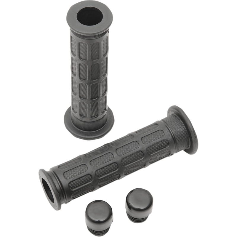 EMGO 0630-1766 42-28760 Classic OE-Style Grips Grips - 7/8" - Open Ends - Honda