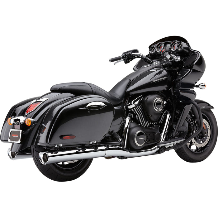 COBRA 1811-3057 4228 Tri-Flo Slip-On Mufflers Tri-Flo Mufflers - Vulcan 1700