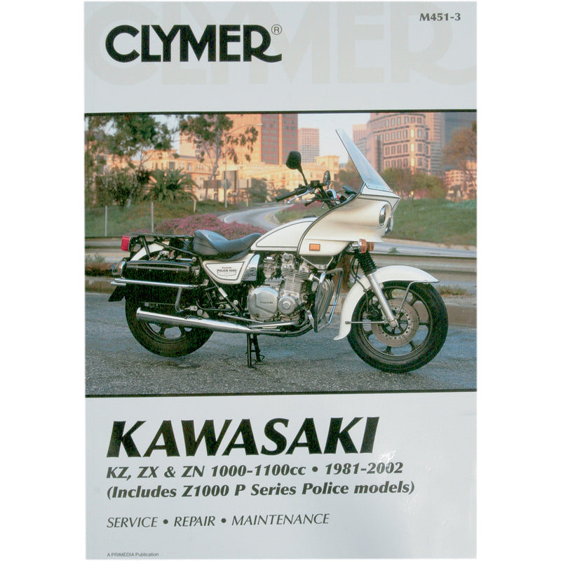 Clymer Service Manual - CM4513 Kawasaki Motorcycles 1981-2002