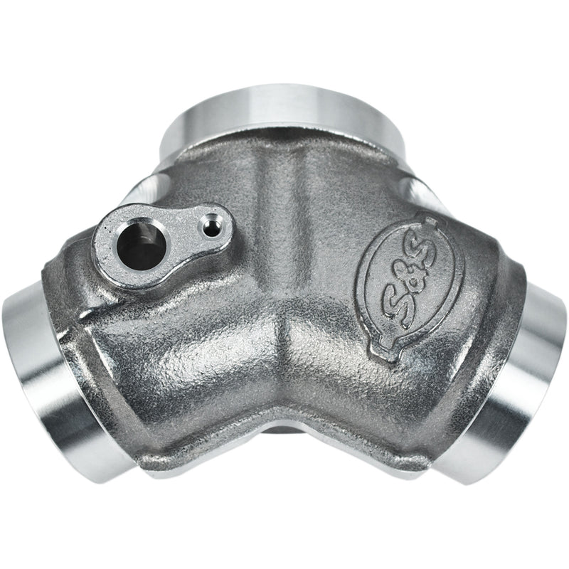 S&S CYCLE 1050-0295 160-0001A Spigot-Mount Intake Manifold - CV Manifold - Twin Cam - 48mm