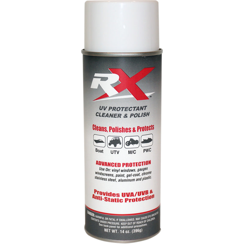HARDLINE 3713-0076 RX RX Protectant Cleaner and Polish RX Polish & Cleaner - 14 oz. net wt. - Aerosol