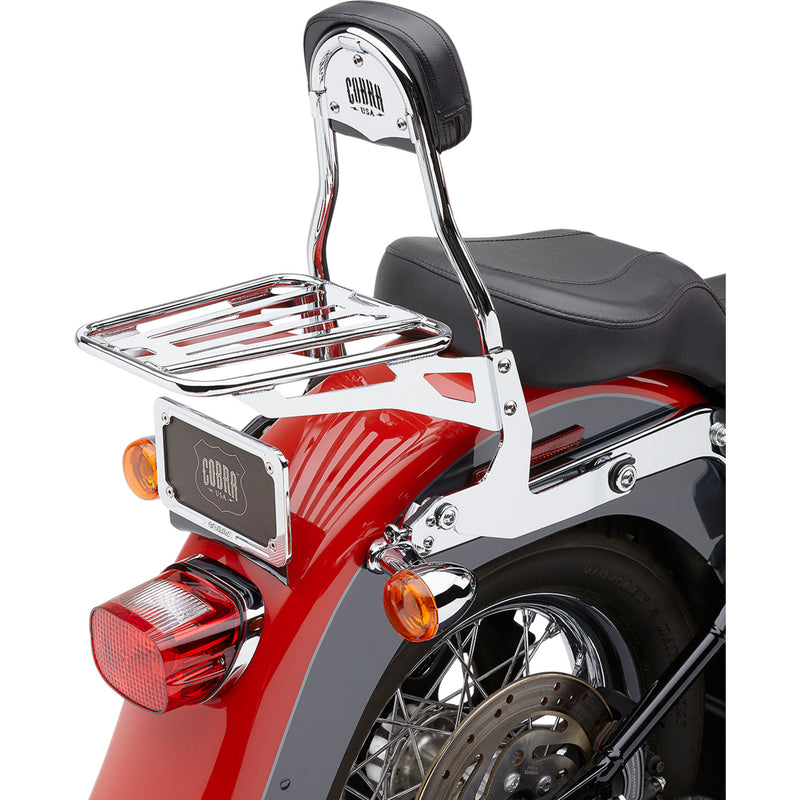 Cobra Backrest Kit - 602-2001 For Harley Softail 2000-2017