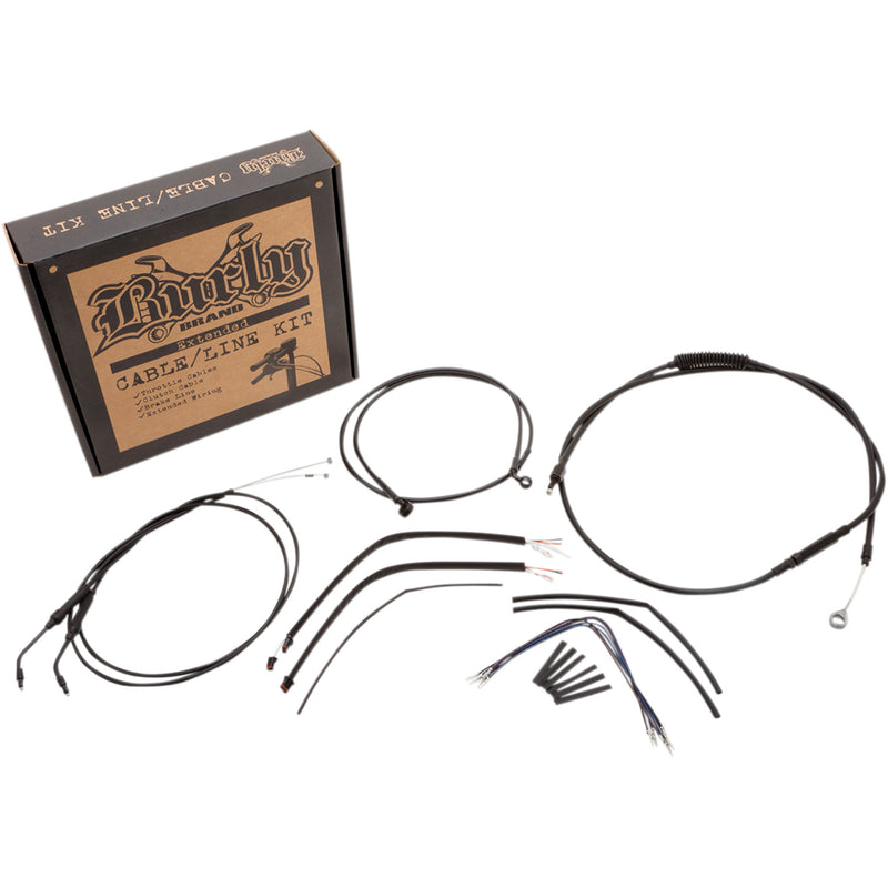 Burly Brand Complete Cable Kit - B30-1108 For Harley Sportster 2014-2022