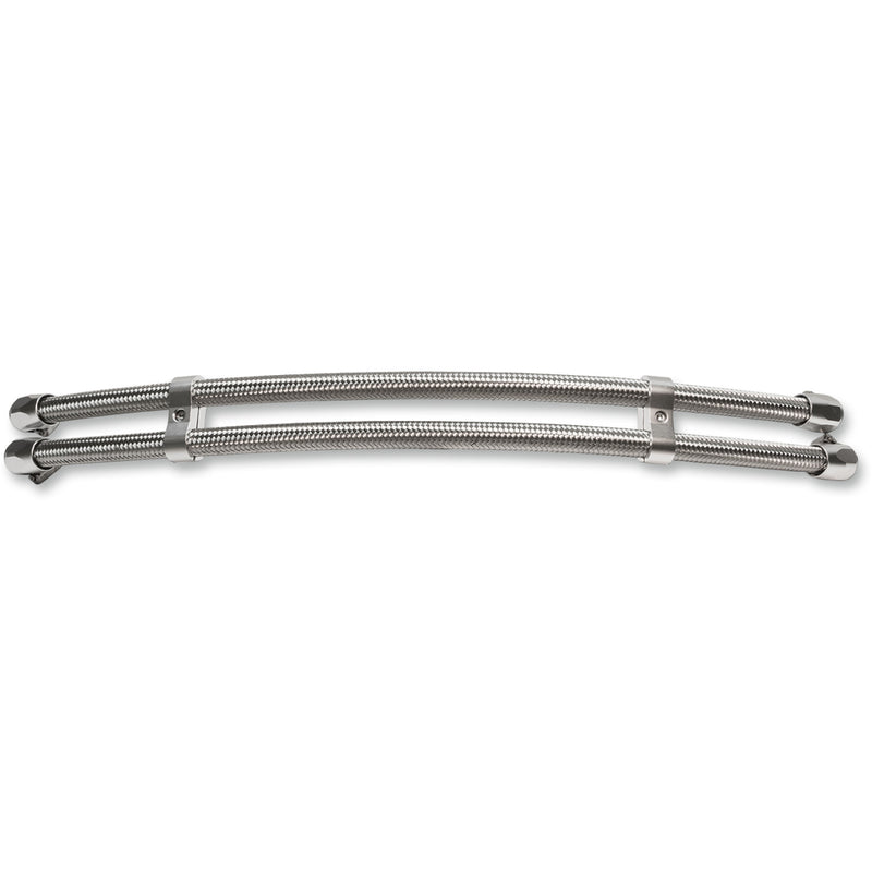 JAGG OIL COOLERS 0711-0232 211-JSSN06 Oil Hose Upgrade Kit stainless steel - 3'