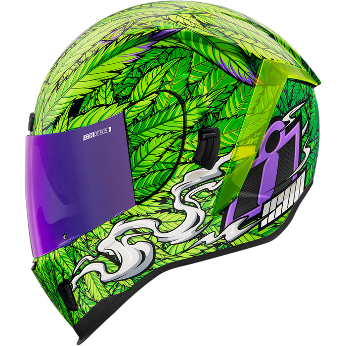 ICON 0101-14082 Airform™ Ritemind Glow™ Helmet Airform™ Helmet - Ritemind Glow™ - Green - XL