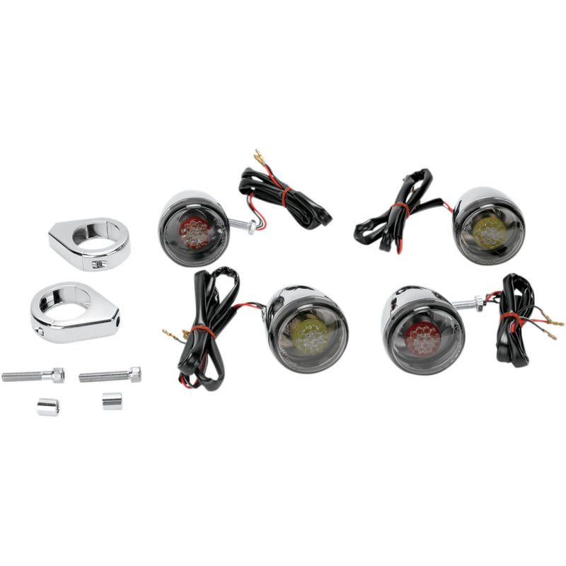 DRAG SPECIALTIES Deuce-Style LED Turn Signal Kit