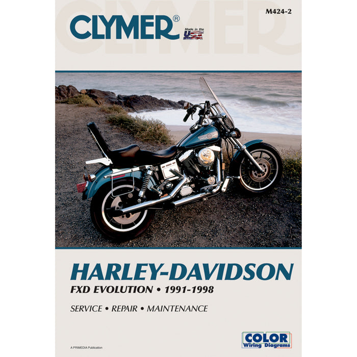 CLYMER 4201-0174 CM4242 Motorcycle Repair Manual Manual - Dynaglide '91-'98