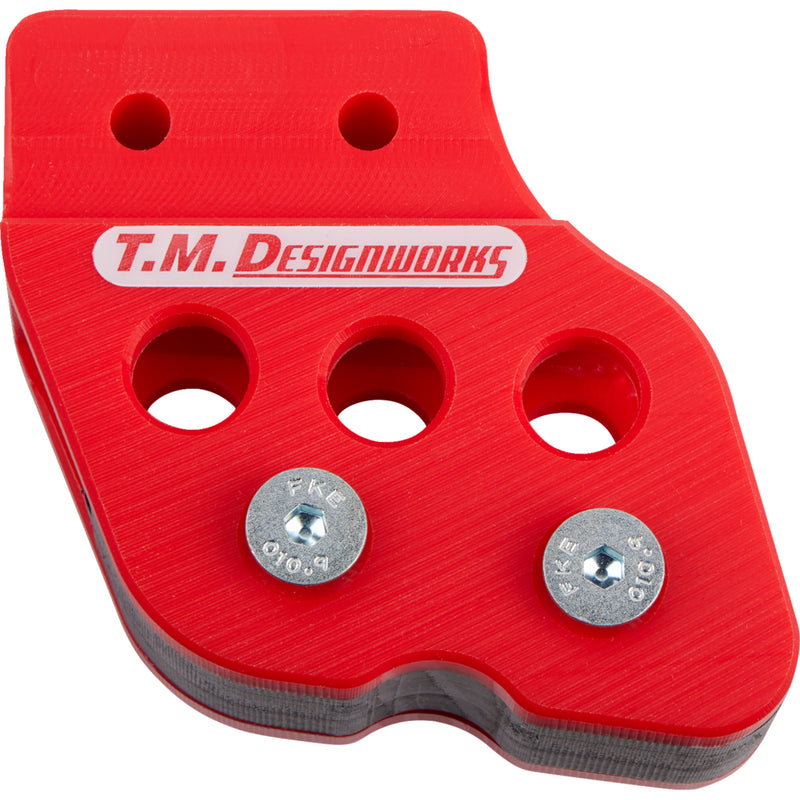 T.m. Designworks Chain Guide - RCG-007-RD For Honda ATV/UTV Models 1993-2009 | Suzuki 400 QuadSport 4x2 / QuadSport 2002-2013